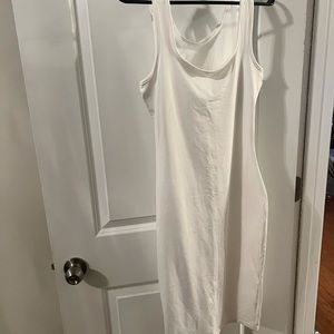 White tank dress